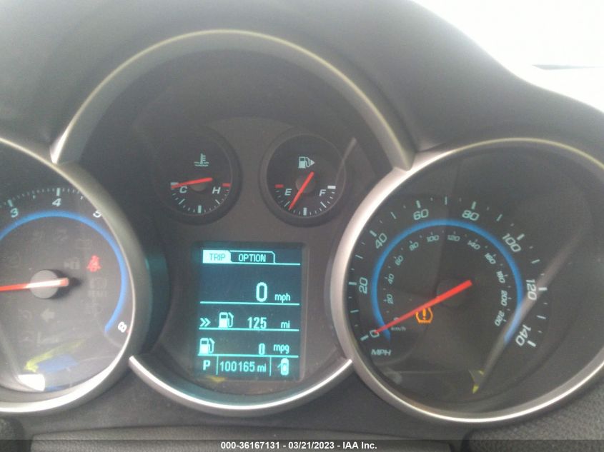 2015 CHEVROLET CRUZE LT - 1G1PE5SB3F7191367