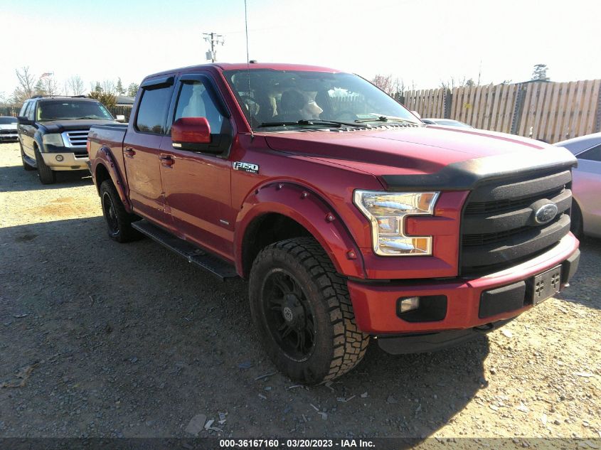 2016 FORD F-150 XLT/XL/LARIAT/PLATINUM - 1FTEW1EG0GFB22252