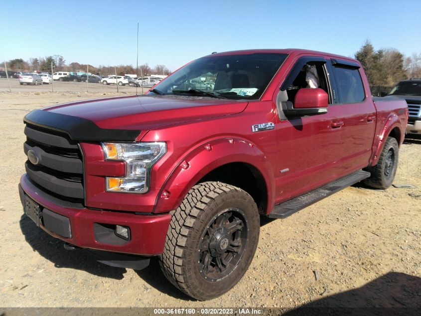 2016 FORD F-150 XLT/XL/LARIAT/PLATINUM - 1FTEW1EG0GFB22252