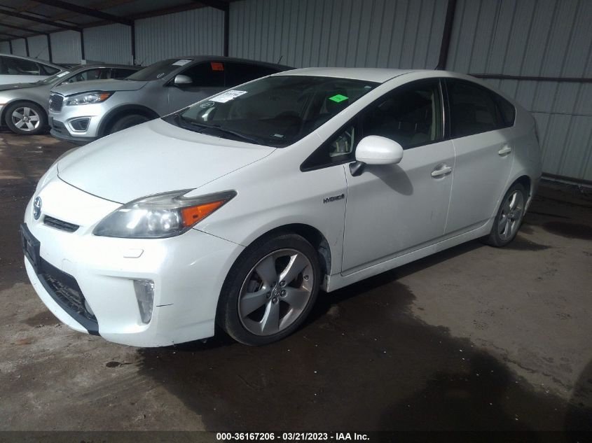2013 TOYOTA PRIUS ONE/TWO/THREE/FOUR/FIVE - JTDKN3DU1D1673842