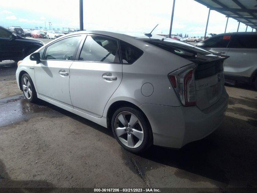 2013 TOYOTA PRIUS ONE/TWO/THREE/FOUR/FIVE - JTDKN3DU1D1673842