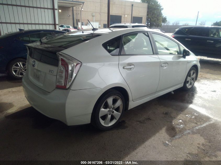 2013 TOYOTA PRIUS ONE/TWO/THREE/FOUR/FIVE - JTDKN3DU1D1673842