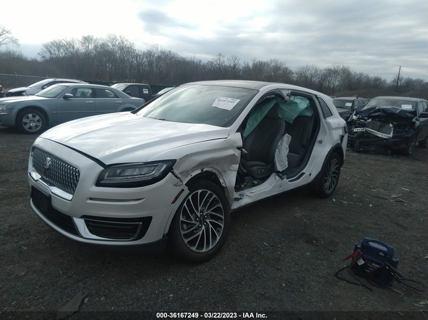 VIN 2LMPJ8L91KBL10812 2019 LINCOLN NAUTILUS RESERVE