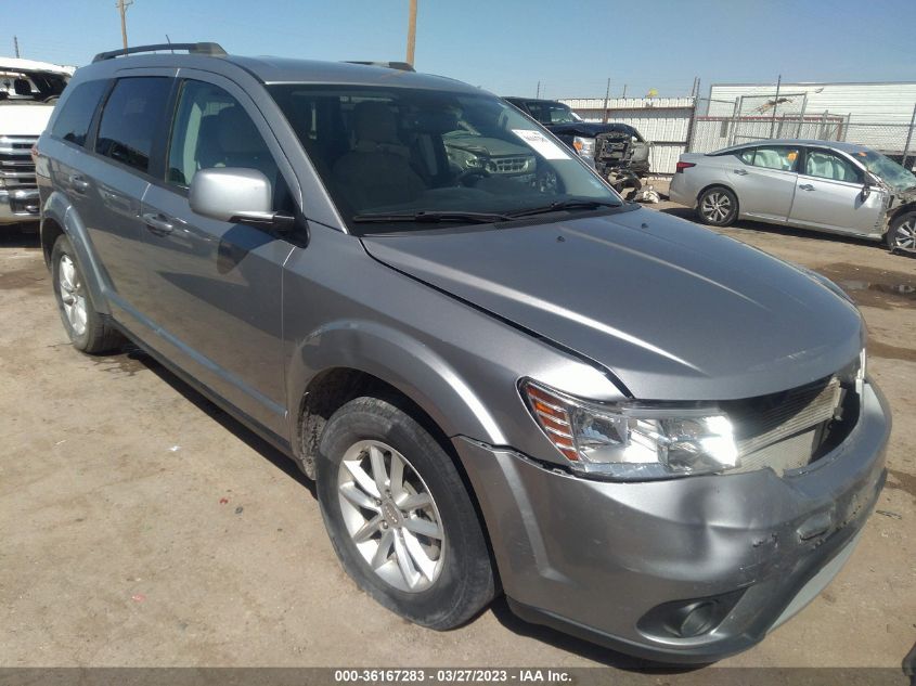 2017 DODGE JOURNEY SXT - 3C4PDCBBXHT604978