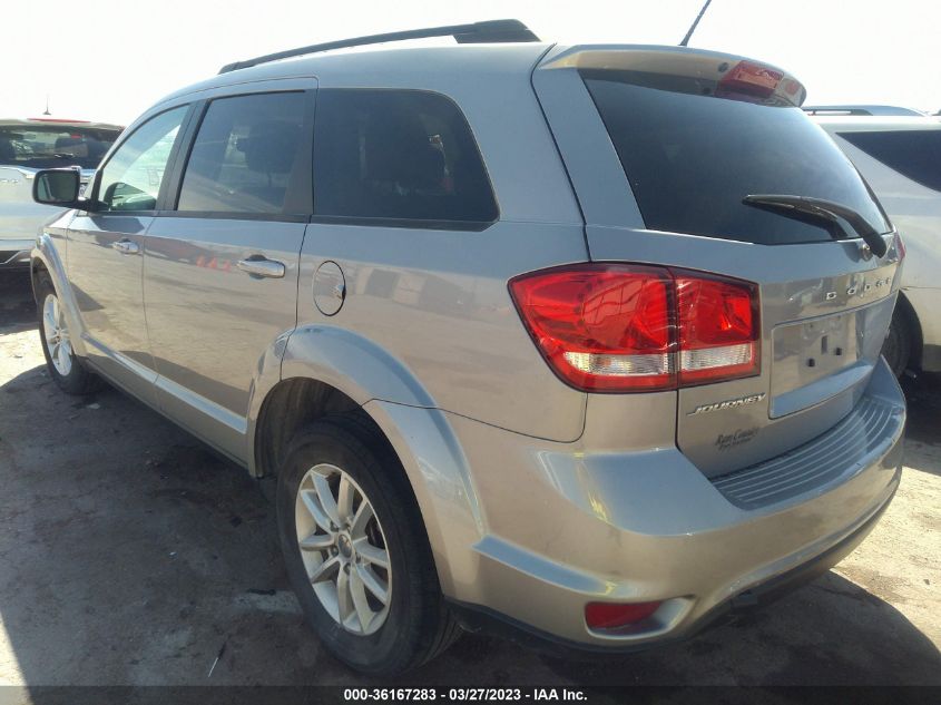 2017 DODGE JOURNEY SXT - 3C4PDCBBXHT604978
