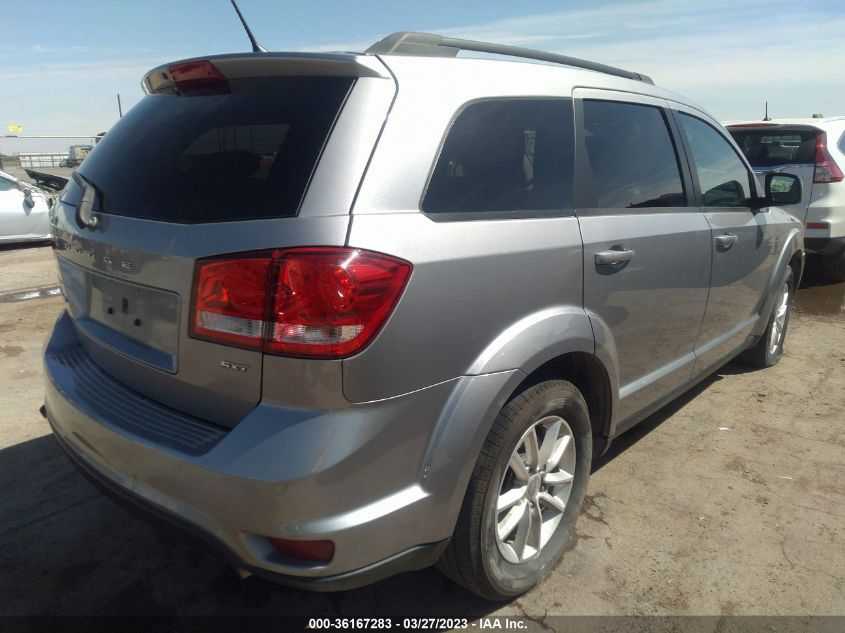 2017 DODGE JOURNEY SXT - 3C4PDCBBXHT604978
