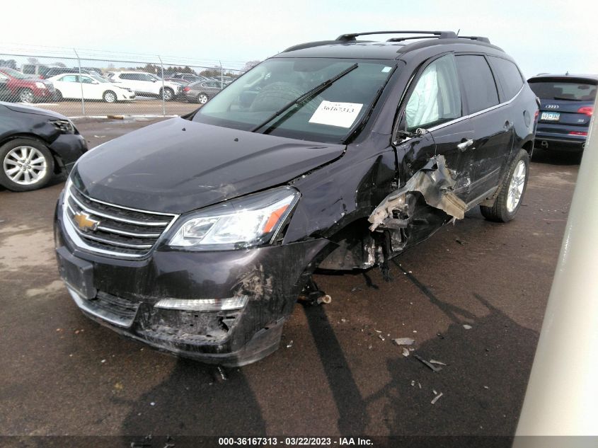 2015 CHEVROLET TRAVERSE LT - 1GNKRGKD1FJ138700