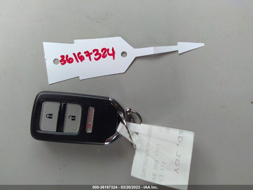 2015 HONDA FIT EX-L/EX - 3HGGK5H89FM756305