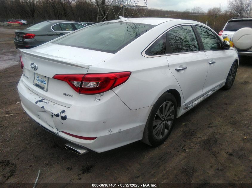 2017 HYUNDAI SONATA SPORT - 5NPE34AF4HH583596