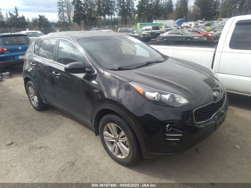 2018 KIA SPORTAGE LX - KNDPMCAC4J7421788