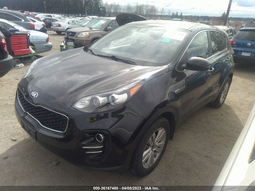 2018 KIA SPORTAGE LX - KNDPMCAC4J7421788