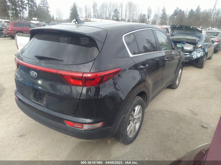2018 KIA SPORTAGE LX - KNDPMCAC4J7421788