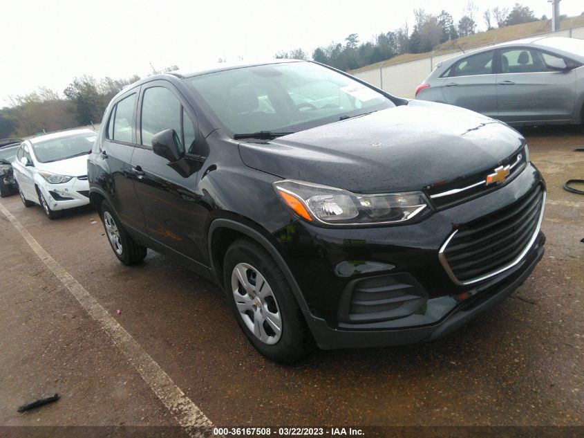2017 CHEVROLET TRAX LS - 3GNCJKSB8HL216253