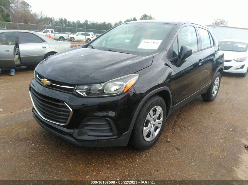 2017 CHEVROLET TRAX LS - 3GNCJKSB8HL216253