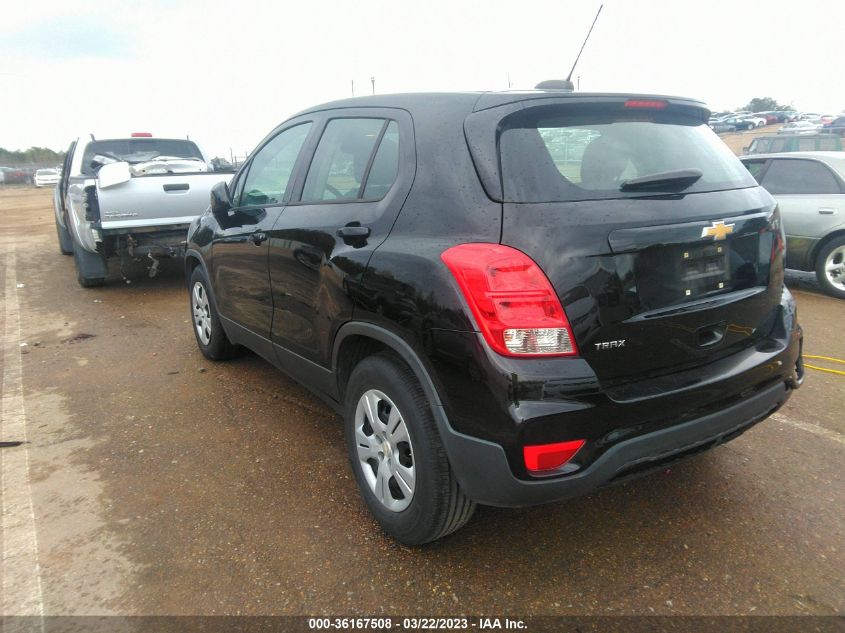 2017 CHEVROLET TRAX LS - 3GNCJKSB8HL216253