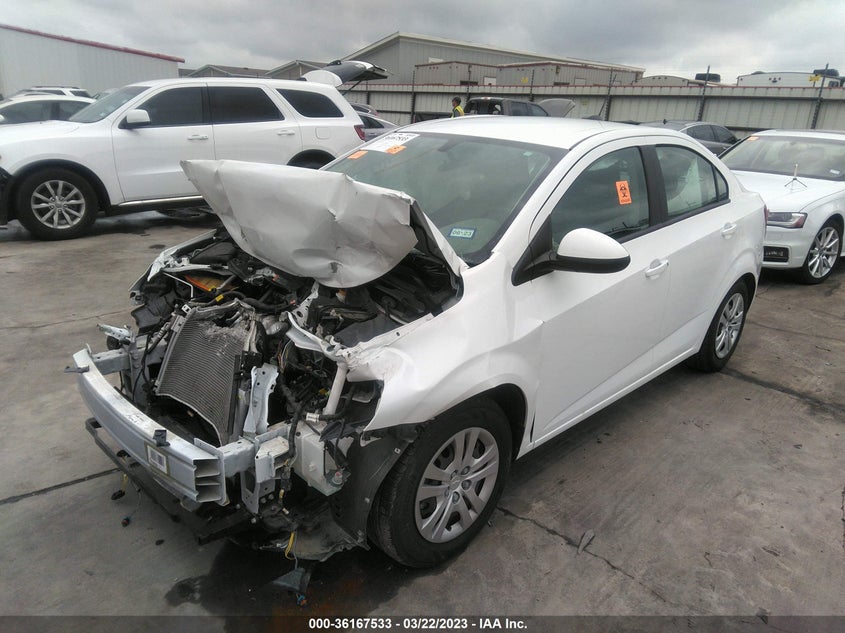 VIN 1G1JB5SH4H4157039 2017 CHEVROLET SONIC LS