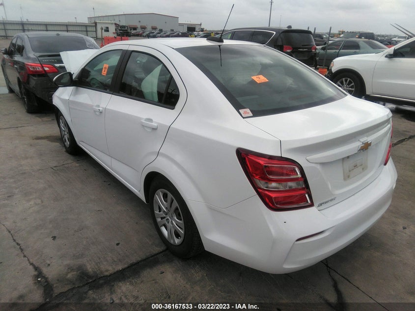 VIN 1G1JB5SH4H4157039 2017 CHEVROLET SONIC LS