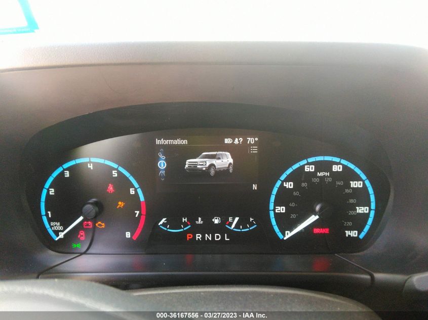2021 FORD BRONCO SPORT BIG BEND - 3FMCR9B63MRA11259