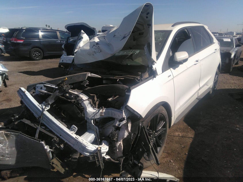 VIN 2FMPK4J93NBA43455 2022 FORD EDGE SEL/ST-LINE