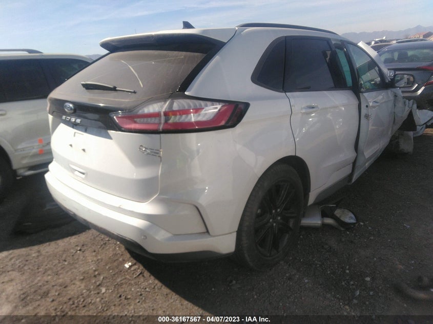 VIN 2FMPK4J93NBA43455 2022 FORD EDGE SEL/ST-LINE