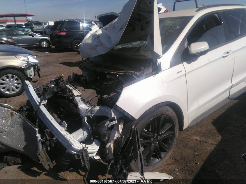 VIN 2FMPK4J93NBA43455 2022 FORD EDGE SEL/ST-LINE