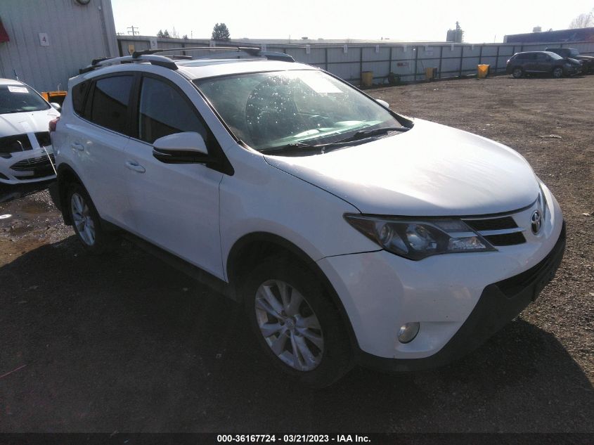 2013 TOYOTA RAV4 LIMITED - 2T3DFREV1DW064882
