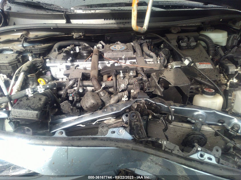 VIN JTDEAMDEXMJ031949 2021 TOYOTA COROLLA HYBRID LE