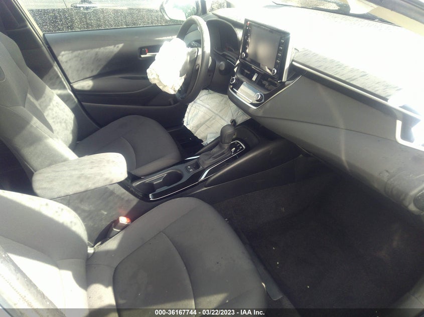 VIN JTDEAMDEXMJ031949 2021 TOYOTA COROLLA HYBRID LE