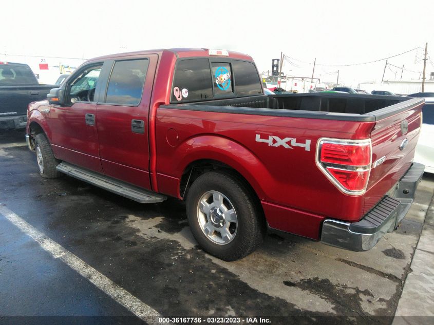 2013 FORD F-150 XL/XLT/FX4/LARIAT - 1FTFW1EF6DKE12946