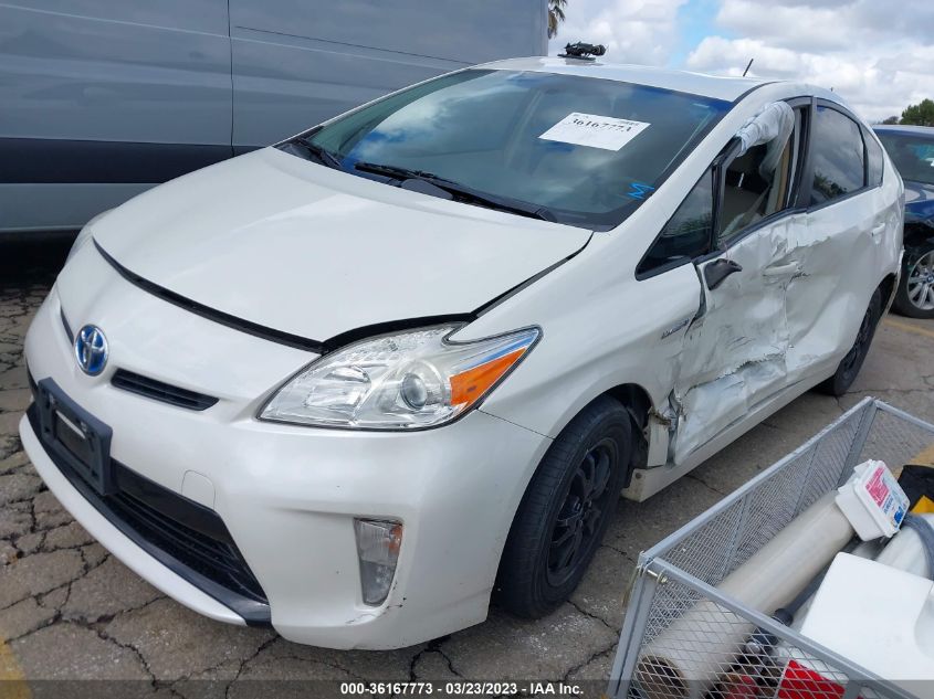 2014 TOYOTA PRIUS FOUR/FIVE/THREE/ONE/TWO - JTDKN3DU6E1762632