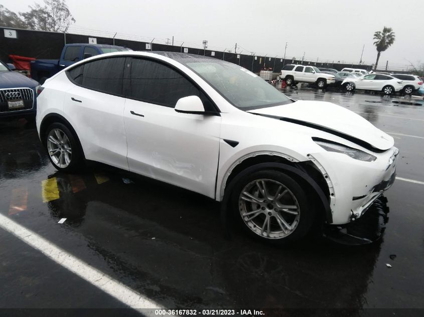 2021 TESLA MODEL Y LONG RANGE - 5YJYGAEE2MF154970