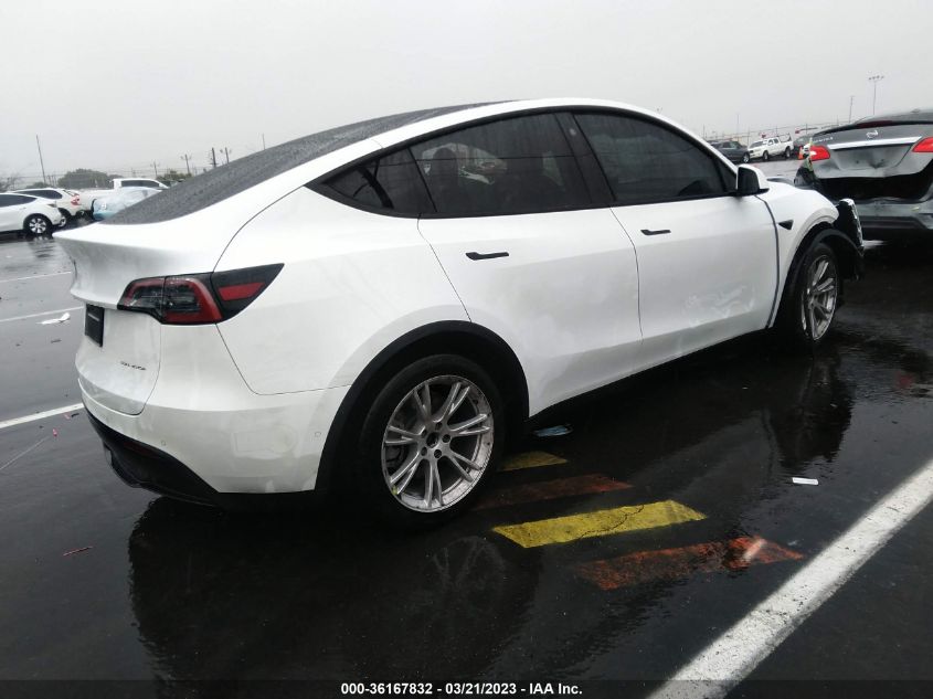 2021 TESLA MODEL Y LONG RANGE - 5YJYGAEE2MF154970