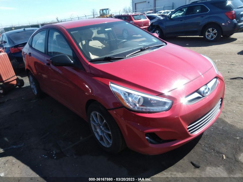 2014 HYUNDAI ACCENT GLS - KMHCU4AEXEU753341