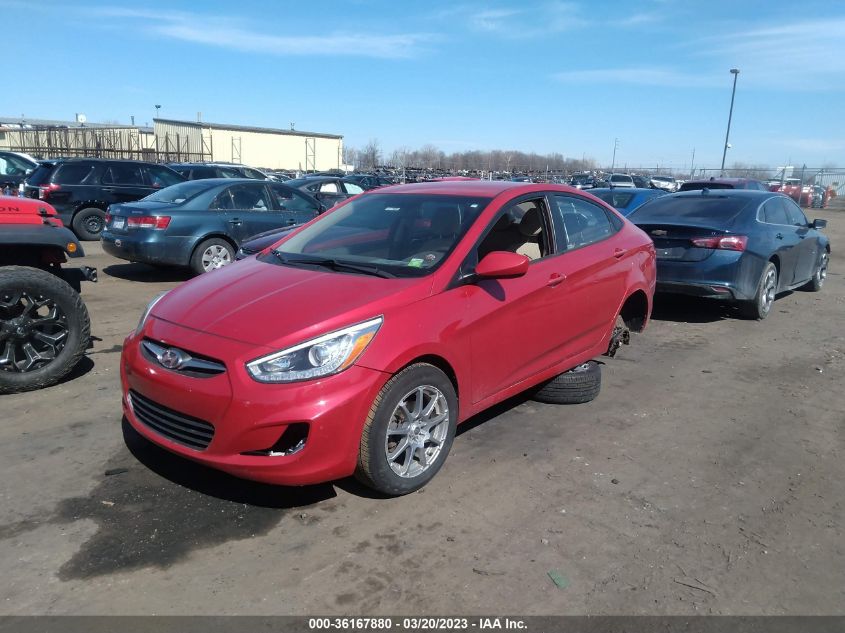2014 HYUNDAI ACCENT GLS - KMHCU4AEXEU753341