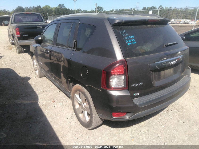 VIN 1C4NJDBB8HD142738 2017 JEEP COMPASS SPORT