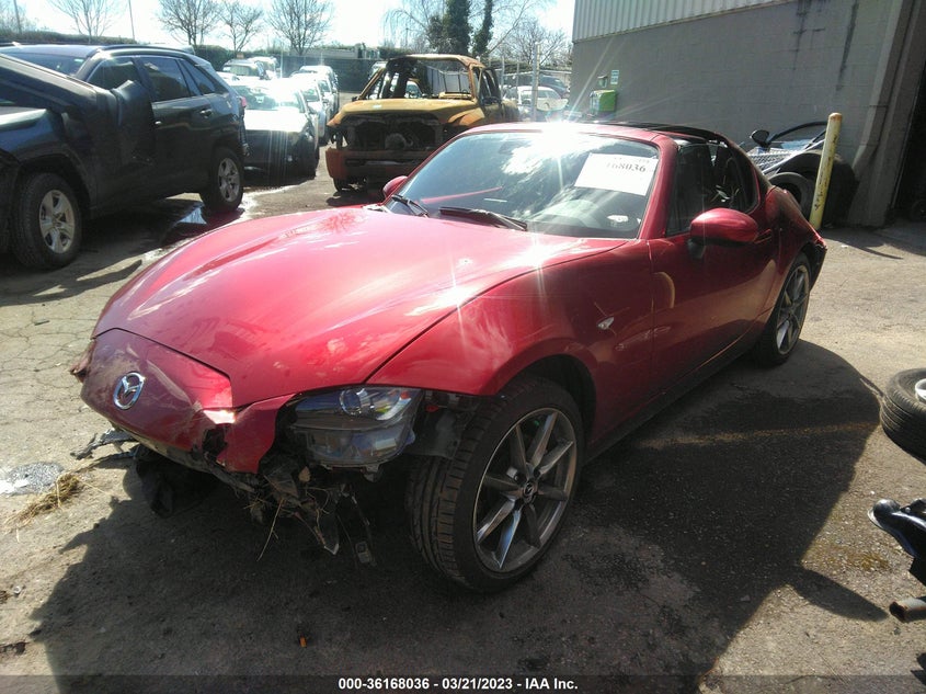VIN JM1NDAM72N0507772 2022 MAZDA MX-5 MIATA RF GRAND TOURING