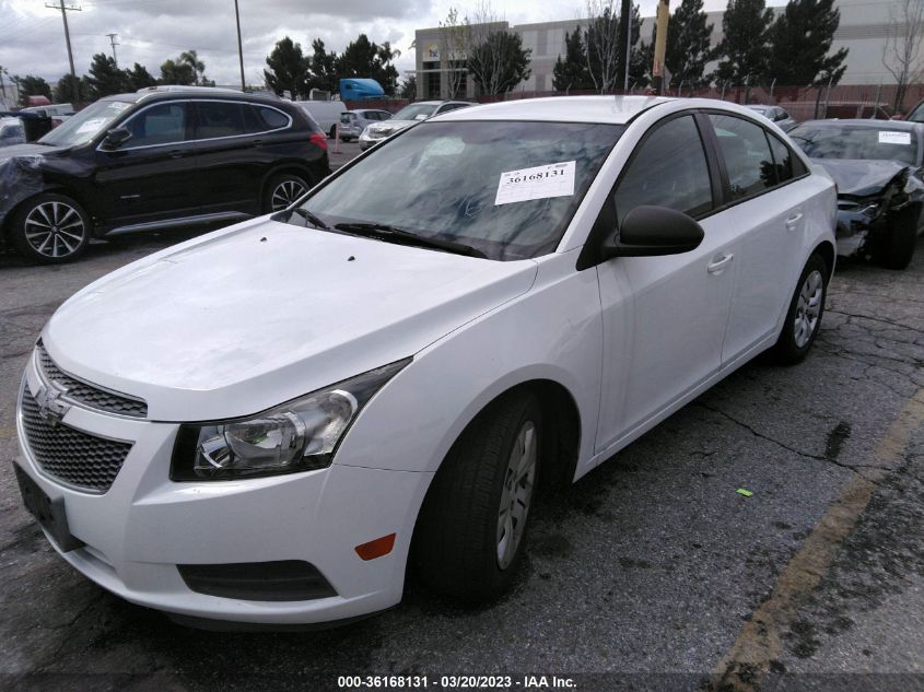 2013 CHEVROLET CRUZE LS - 1G1PA5SG3D7243794