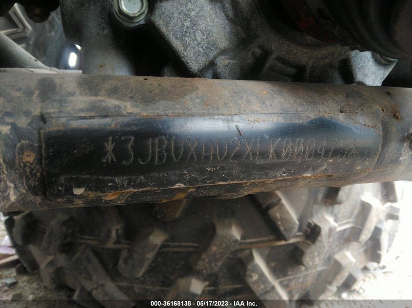 2020 CAN-AM MAVERICK X3 X RS TURBO RR - 3JBVXAV2XLK000475