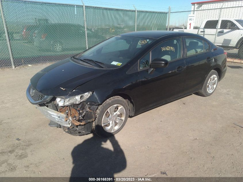2014 HONDA CIVIC SEDAN LX - 19XFB2F53EE222694