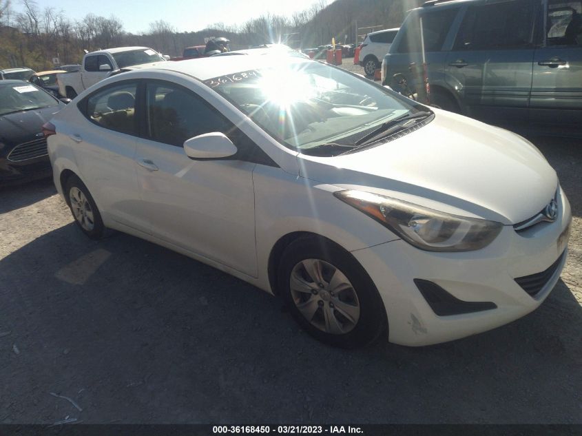 2016 HYUNDAI ELANTRA SE - 5NPDH4AE2GH759113