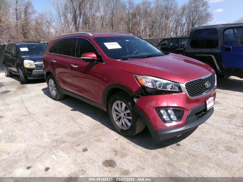 2016 KIA SORENTO LX - 5XYPG4A36GG097249