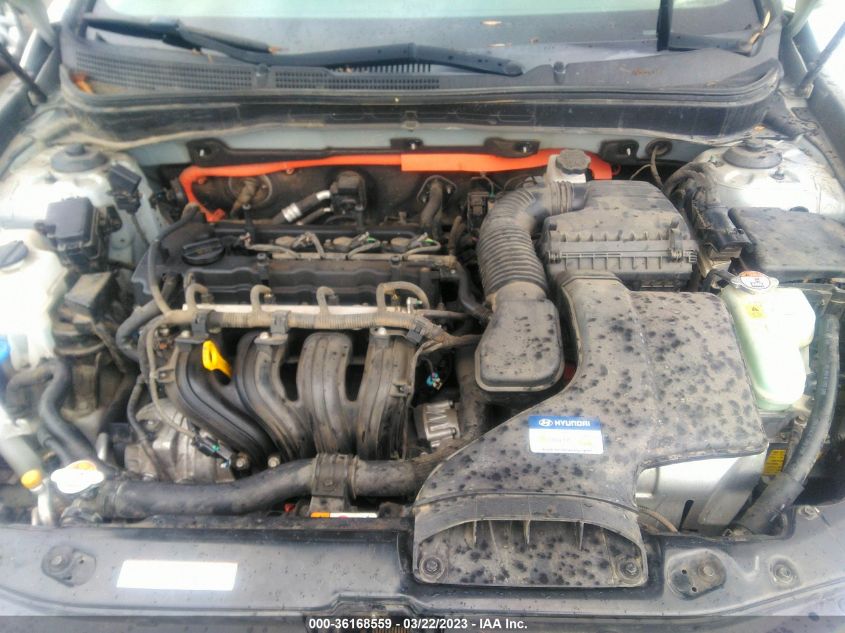 2013 HYUNDAI SONATA HYBRID - KMHEC4A47DA099398