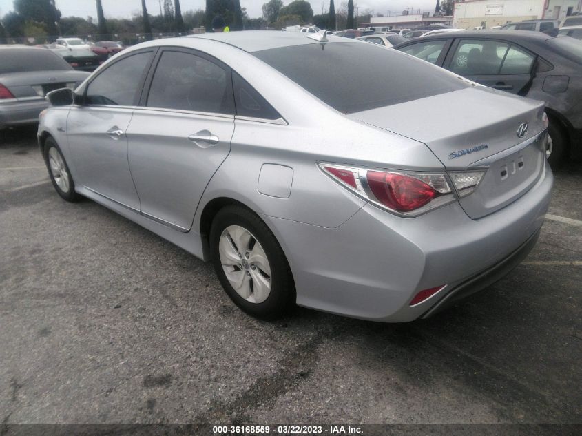 2013 HYUNDAI SONATA HYBRID - KMHEC4A47DA099398