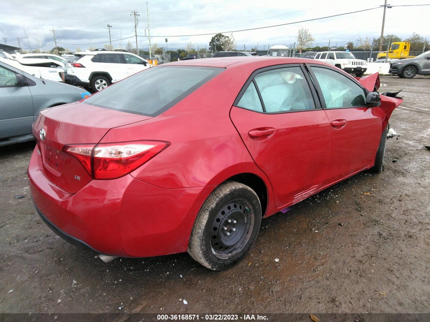 VIN 2T1BURHEXKC183305 2019 TOYOTA COROLLA L/LE/SE/XLE/XSE