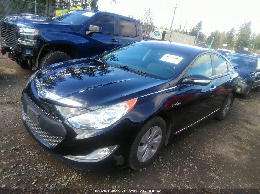 2014 HYUNDAI SONATA HYBRID - KMHEC4A42EA115170