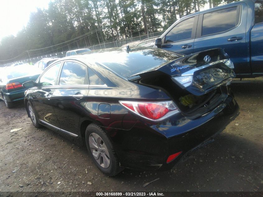 2014 HYUNDAI SONATA HYBRID - KMHEC4A42EA115170
