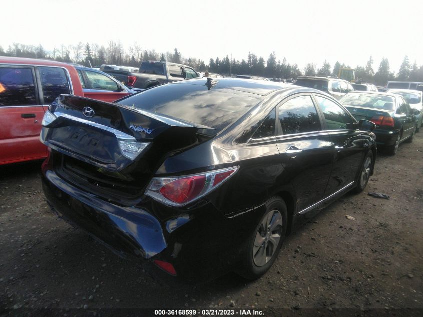 2014 HYUNDAI SONATA HYBRID - KMHEC4A42EA115170
