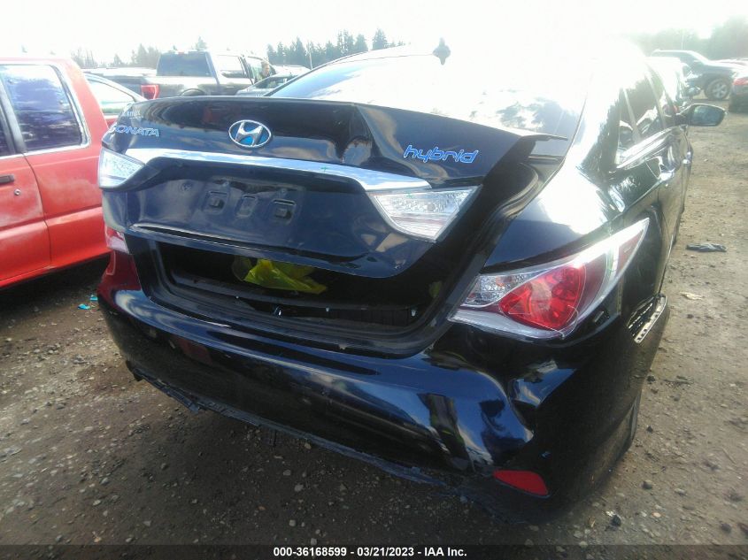 2014 HYUNDAI SONATA HYBRID - KMHEC4A42EA115170