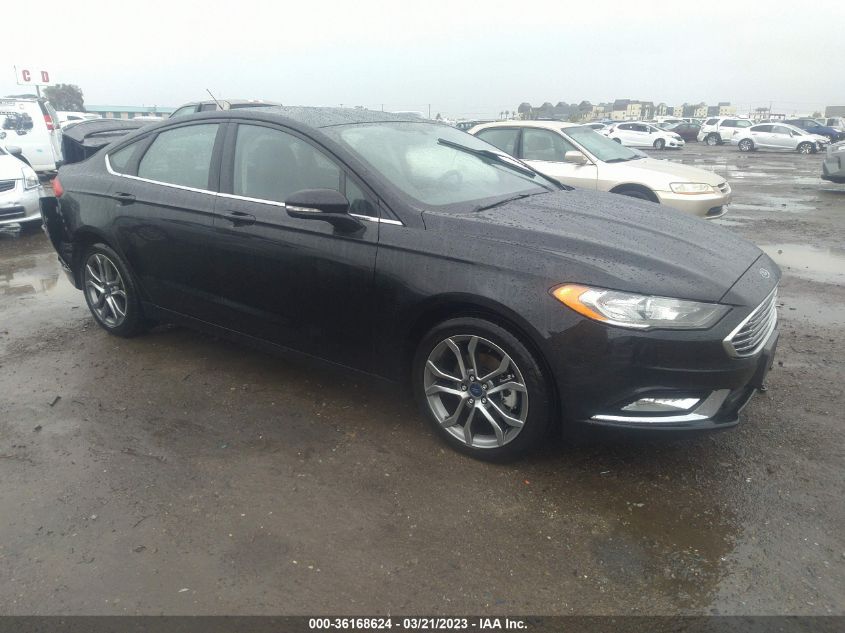 2017 FORD FUSION SE - 3FA6P0H95HR350279