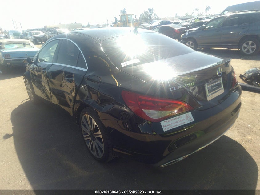VIN WDDSJ4EB7JN674468 2018 MERCEDES-BENZ CLA CLA 250